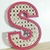 Enfeite Porta maternidade Letra Palha indiana sem nome - Ateliê Laserart /Decoração de quarto infantil