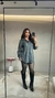 Parka Oversized Couro fake na internet