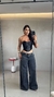 Wide Leg Black Jeans - loja online