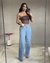 Calça Wide Leg Jeans Clássica - comprar online