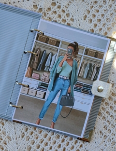 Fichário A5 - Moça no Closet - 004 - Diários de Iara