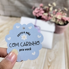 Imagem do Tag feito á mão com carinho