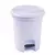 Lixeira Plasvale C/pedal 13L Redonda - comprar online