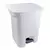 Lixeira Branca C/pedal Plasvale 50L