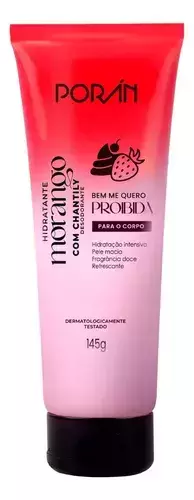 Hidratante Corporal "Bem Me Quer Proibido" com Morango e Chantilly by Poran