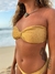 Biquíni nó alça removivel asa delta dourado - My Summer Rio