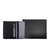 BILLETERA WANDERLUST NEGRA CANVAS CON ELASTICO en internet