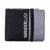 BILLETERA WANDERLUST NEGRA CANVAS CON ELASTICO