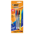 BOLIGRAFO BIC CRISTAL 1MM SURT+RESALTADOR BL X4U.