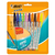 BOLIGRAFO BIC CRISTAL INTENSO 1,6MM SURT BL X10