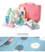 Imagem do Bolsa cosmética de viagem multifunções para mulheres, organizador de artigos