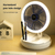Ventilador de Mesa Dobrável Portátil com Luz LED, Pendurado Ventilador De Teto - comprar online