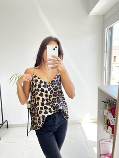 Remera print seda - comprar online