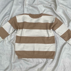 Buzo Rallado Beige