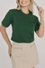 T-Shirt Lisa Aplicação Pérola | Verde Intensity - We Elegance