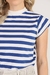 T-shirt Muscle Listrada - We Elegance