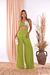 Calça Pantalona - Fenda Lateral | Viscolinho - We Elegance