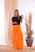 Calça Pantalona - Fenda Lateral | Viscolinho - comprar online
