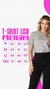 T-Shirt Lisa Aplicação Pérola | Branco - loja online