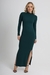 Vestido Midi Gola Alta