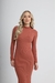 Vestido Midi Gola Alta - comprar online