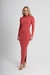 Vestido Midi Gola Alta