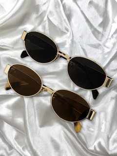 Lentes de sol estilo vintage ovalados - comprar en línea
