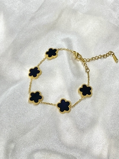 Pulsera trébol 5 hojas en internet