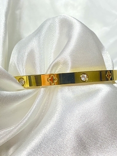 Brazalete luxe trébol - Rolyn MX
