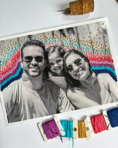 Foto Bordada Personalizada - 15x21