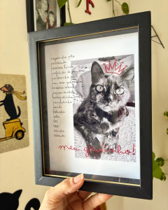 Foto Bordada Personalizada Pet - 15x21