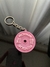 Llavero disco rosa