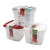 Tupper Hermetico Sao Cuadrado X3 2600ml