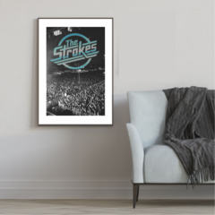 Cuadro Deco Strokes en pvc apto exterior 40x30cm