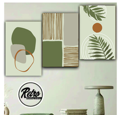 Cuadro Decorativo en pvc apto exterior 1,5 metros x 70cm