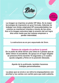 Cuadro triplete Star Wars en pvc apto exterior en internet