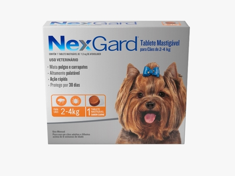 NEXGARD (P) CAES 0,5 G/ 2-4 KG