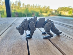 Lobo Articulado Impreso En 3d Pla