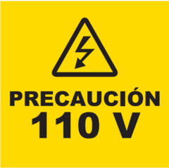 T10- PRECAUCIÓN 110V