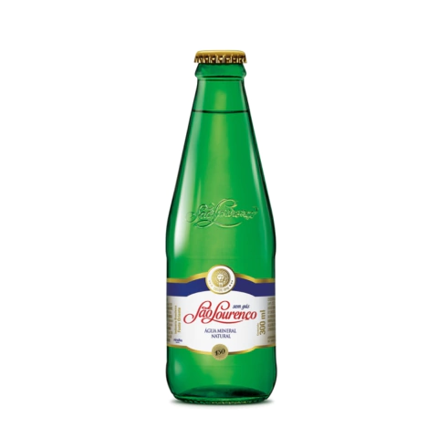Água Mineral São Lourenço Com Gás 300ml - 1 Uni