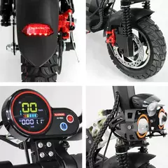 Scooter Electrico Con Asiento Luz Led Centurfit Usb Alarma 48 Km/h - comprar en línea