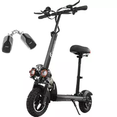 Scooter Electrico Con Asiento Luz Led Centurfit Usb Alarma 48 Km/h
