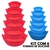 Conjunto Cesto de Silicone- Kit 6 Peças - Scopp Estilo & Decor 