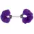 Esposas con peluche violeta - NOUS TIENDA