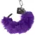 Esposas con peluche violeta - comprar online