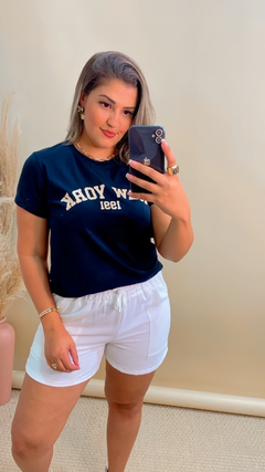 2404 - Blusa T Shirt New York