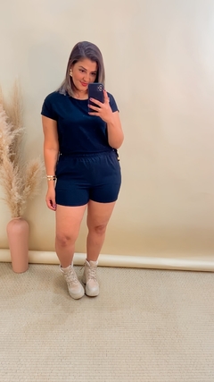 2260 - Conjunto duna Short + Blusa Cropped - comprar online