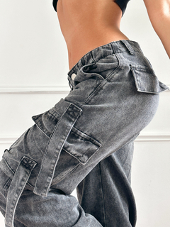 Denim | LOW RISE GREY - comprar online