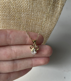 Cadenita Acero Dorado