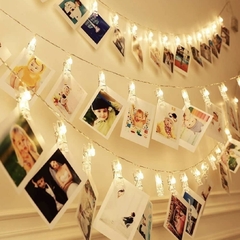 Luces Cálidas Broches con enchufe